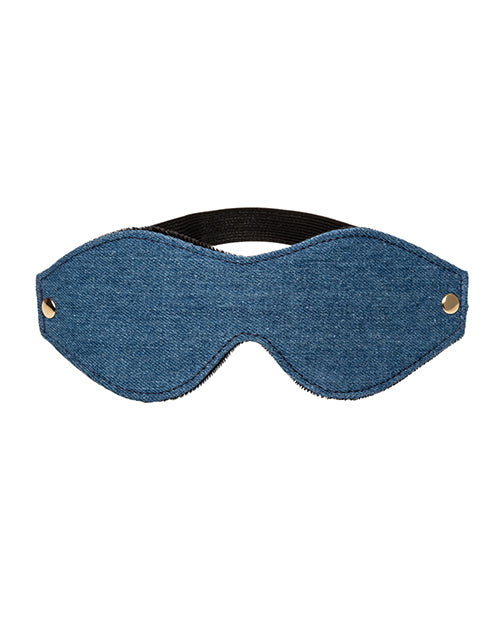 Ride 'em Premium Denim Collection Eye Mask Blindfold