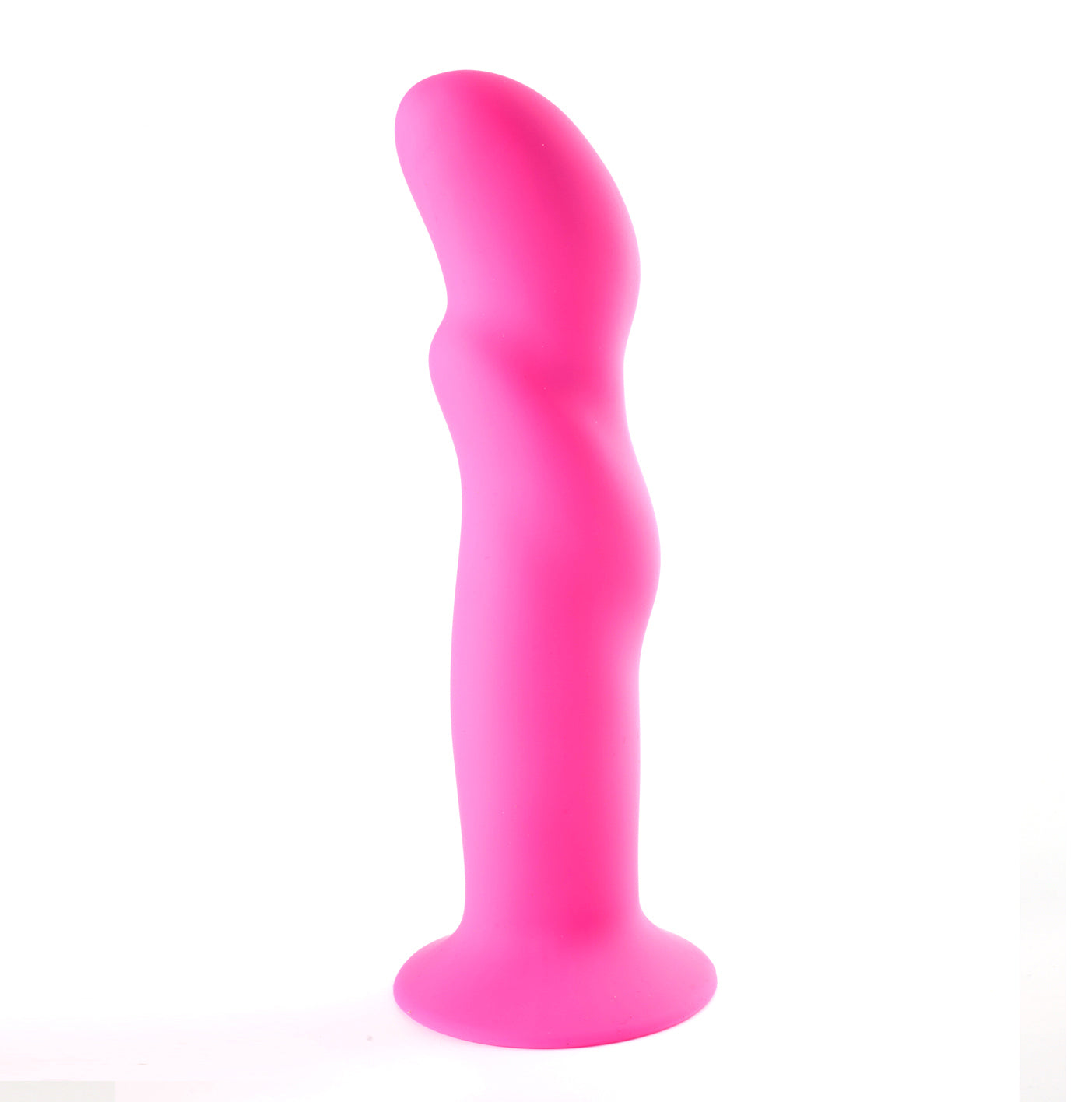 Riley Silicone Swirled Dong - Neon