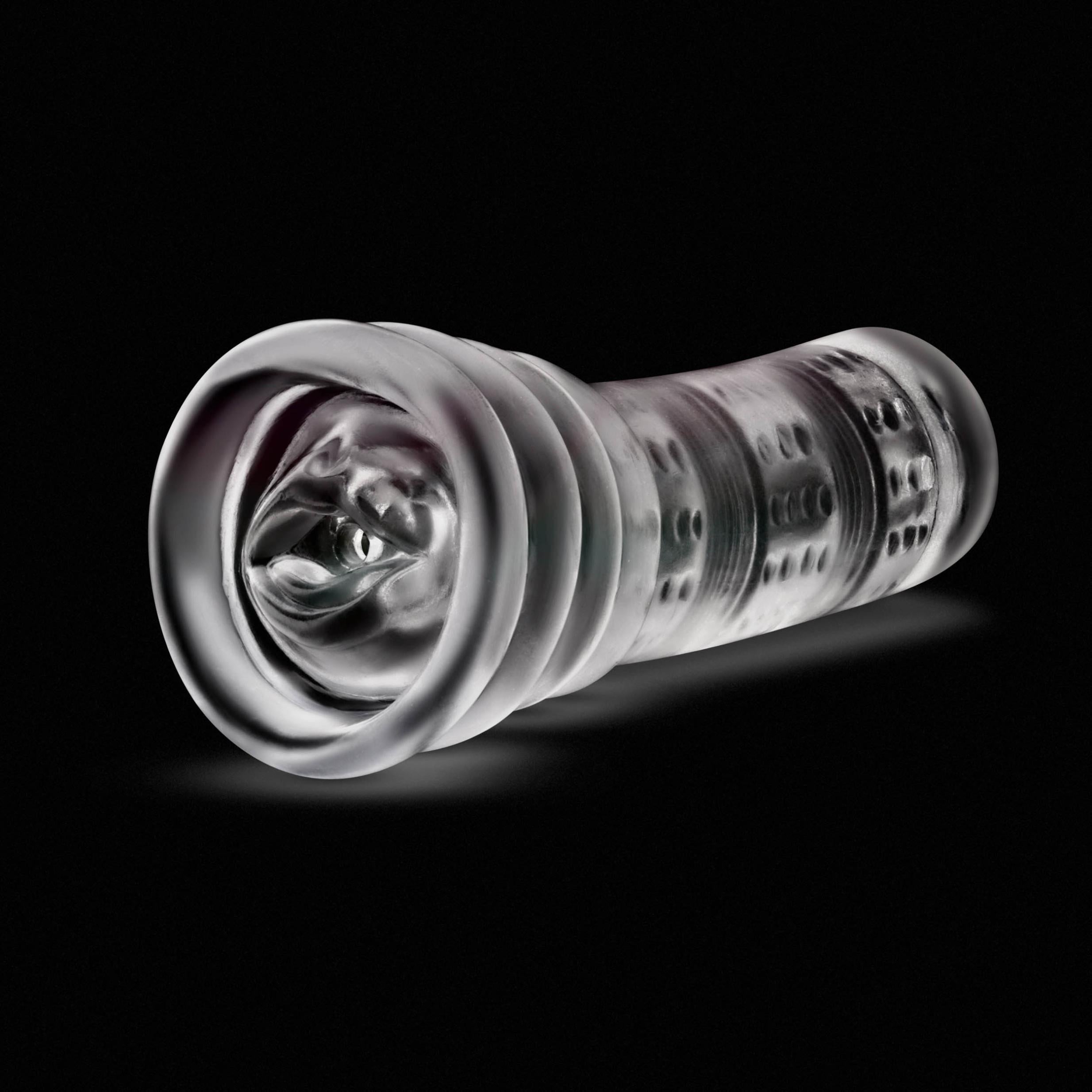 Rize - - Glow in the Dark - Lubricating Stroker - Clear