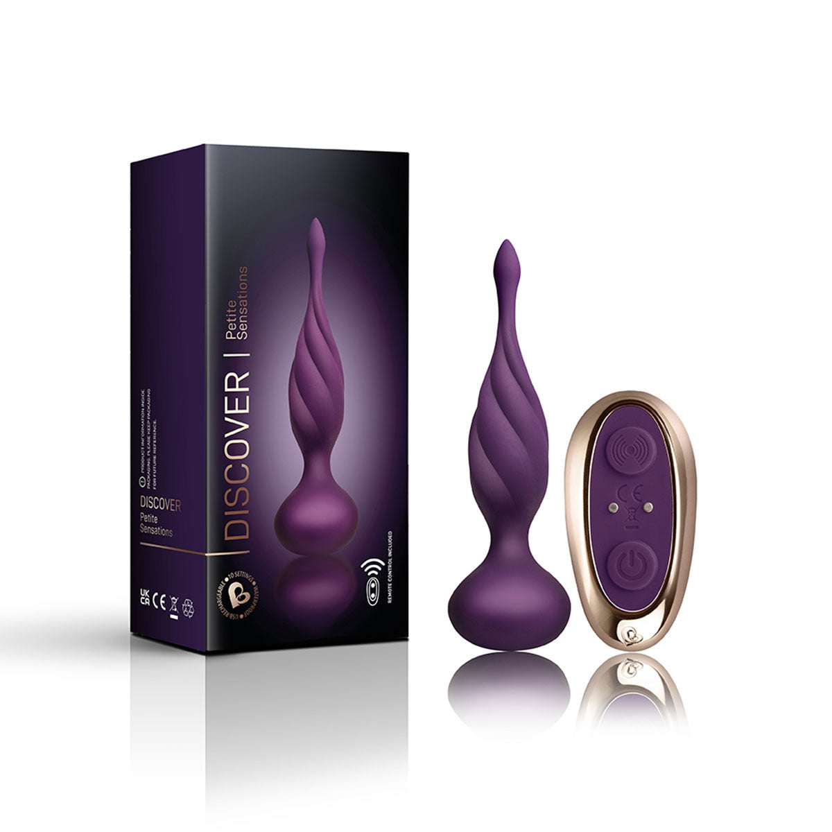 Rocks Off Petite Sensations Discover Plug W/remote