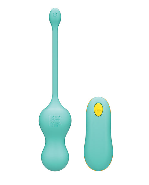 Romp Cello Remote Control G-spot Vibrating Egg - Blue