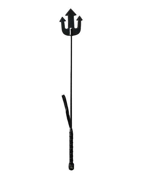 Rouge Devil Riding Crop Black