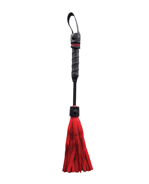 Rouge Mini Leather Flogger Red