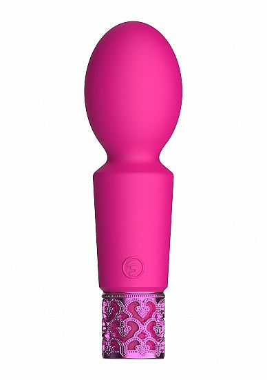 Royal Gems Brilliant Rechargeable Silicone Bullet Pink