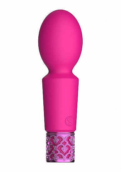 Royal Gems Brilliant Rechargeable Silicone Bullet Pink Pink