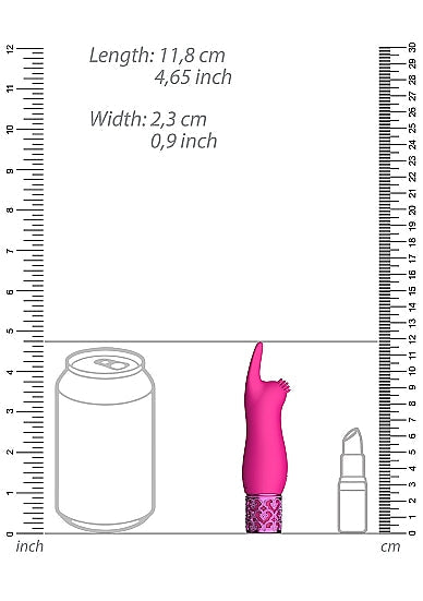 Royal Gems Elegance Rechargeable Silicone Bullet Pink