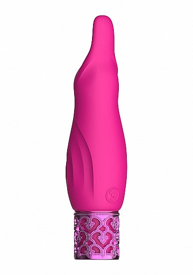 Royal Gems Sparkle Rechargeable Silicone Bullet Pink