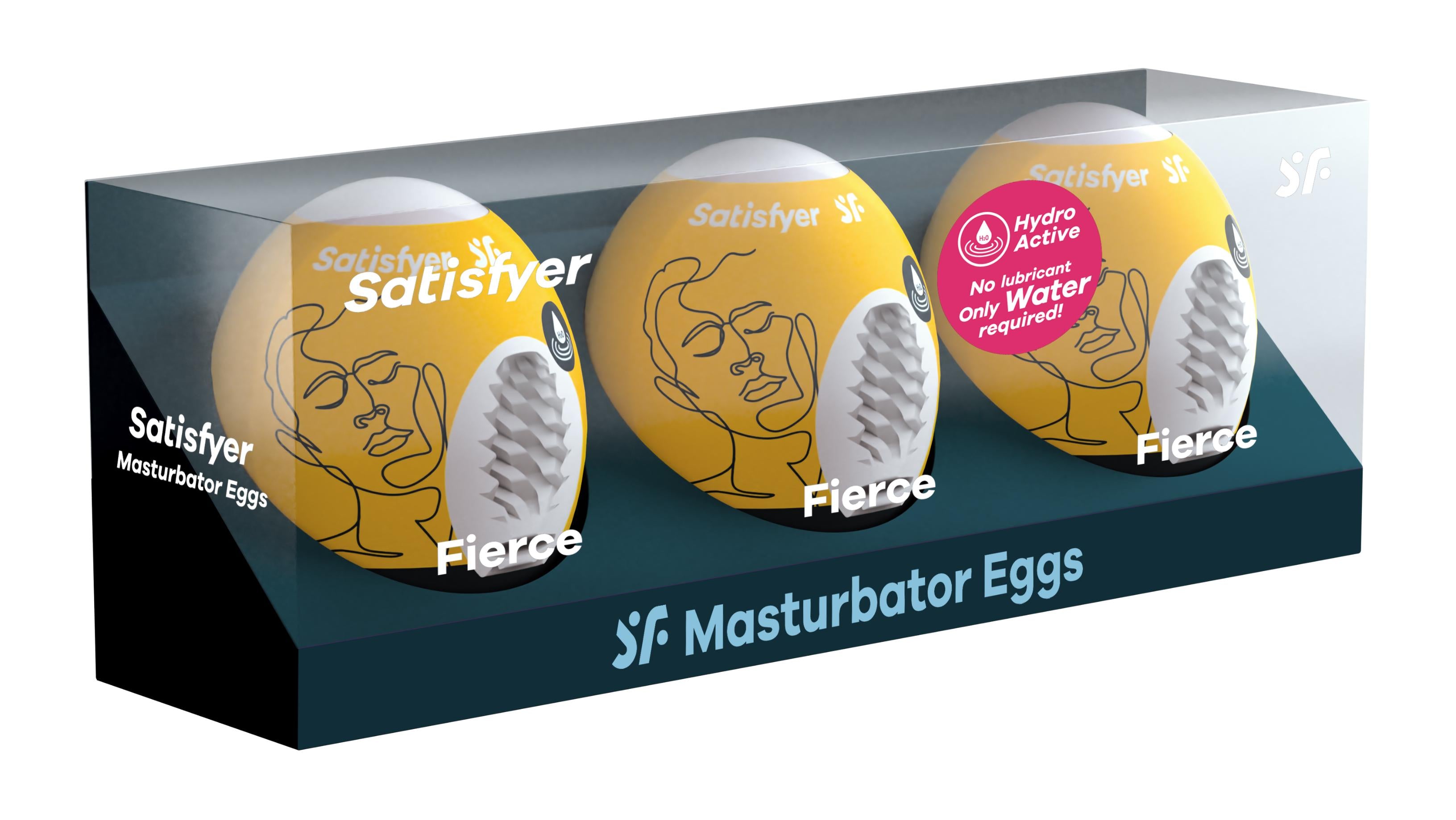 Satisfyer 3 Pc Set Masturbator Egg - -