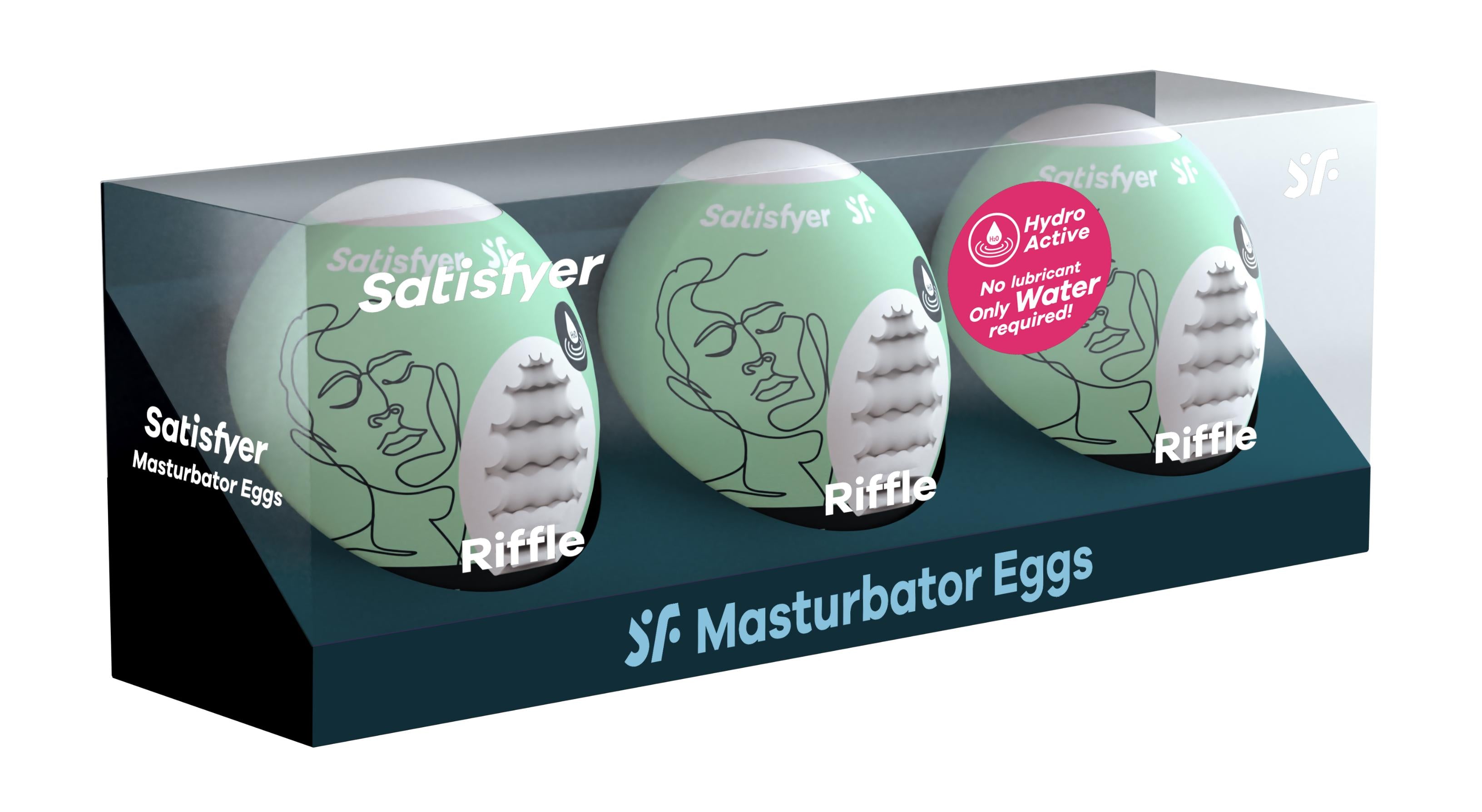 Satisfyer 3 Pc Set Masturbator Egg - -