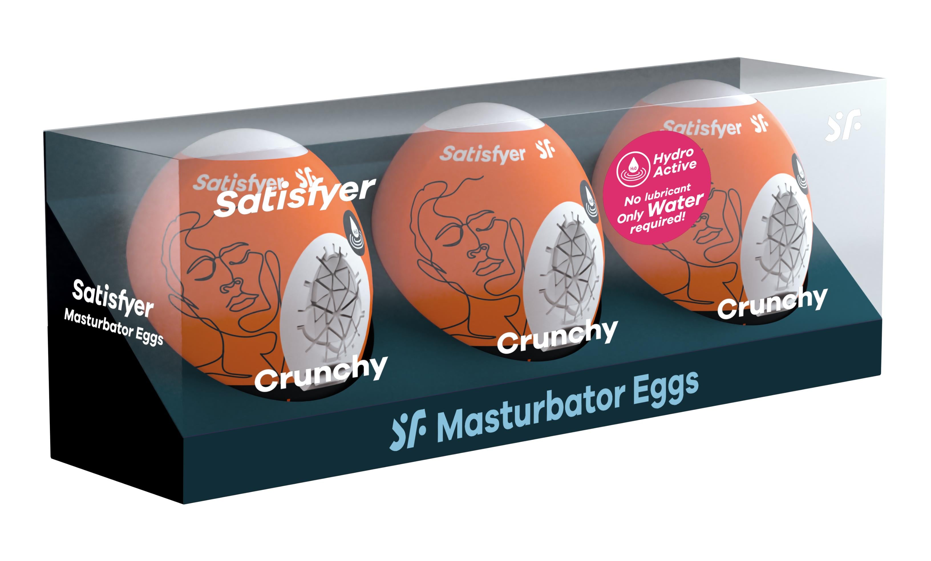 Satisfyer 3 Pc Set Masturbator Egg - -