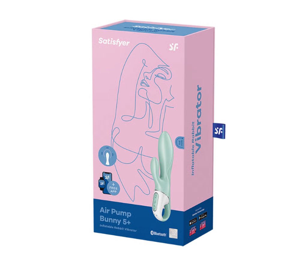 Satisfyer Air Pump Bunny 5+ Mint