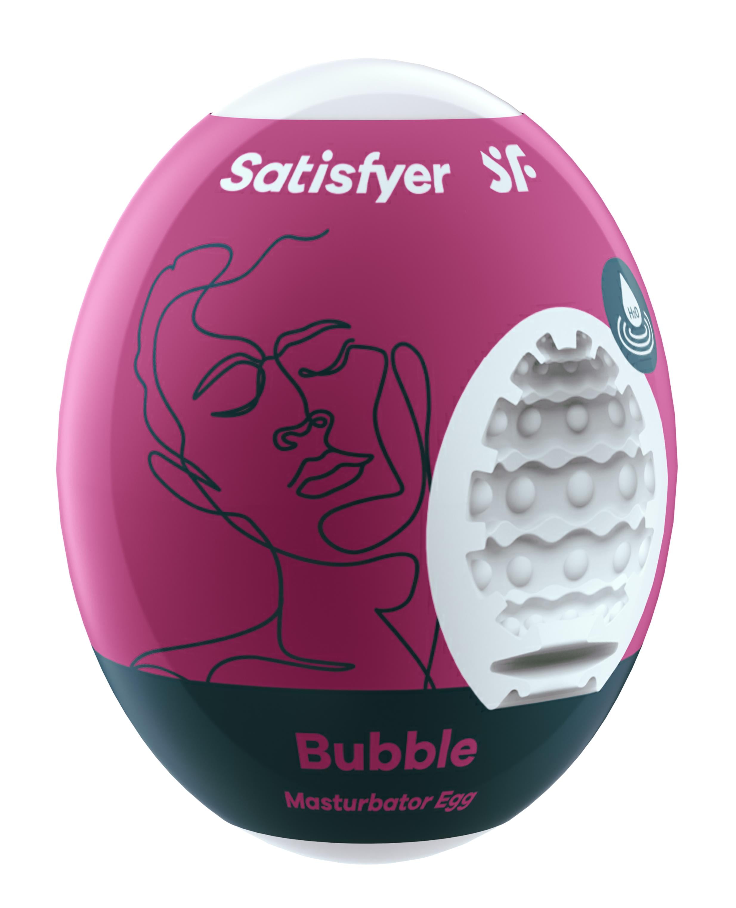 Satisfyer Bubble Masturbator Egg Violet Violet