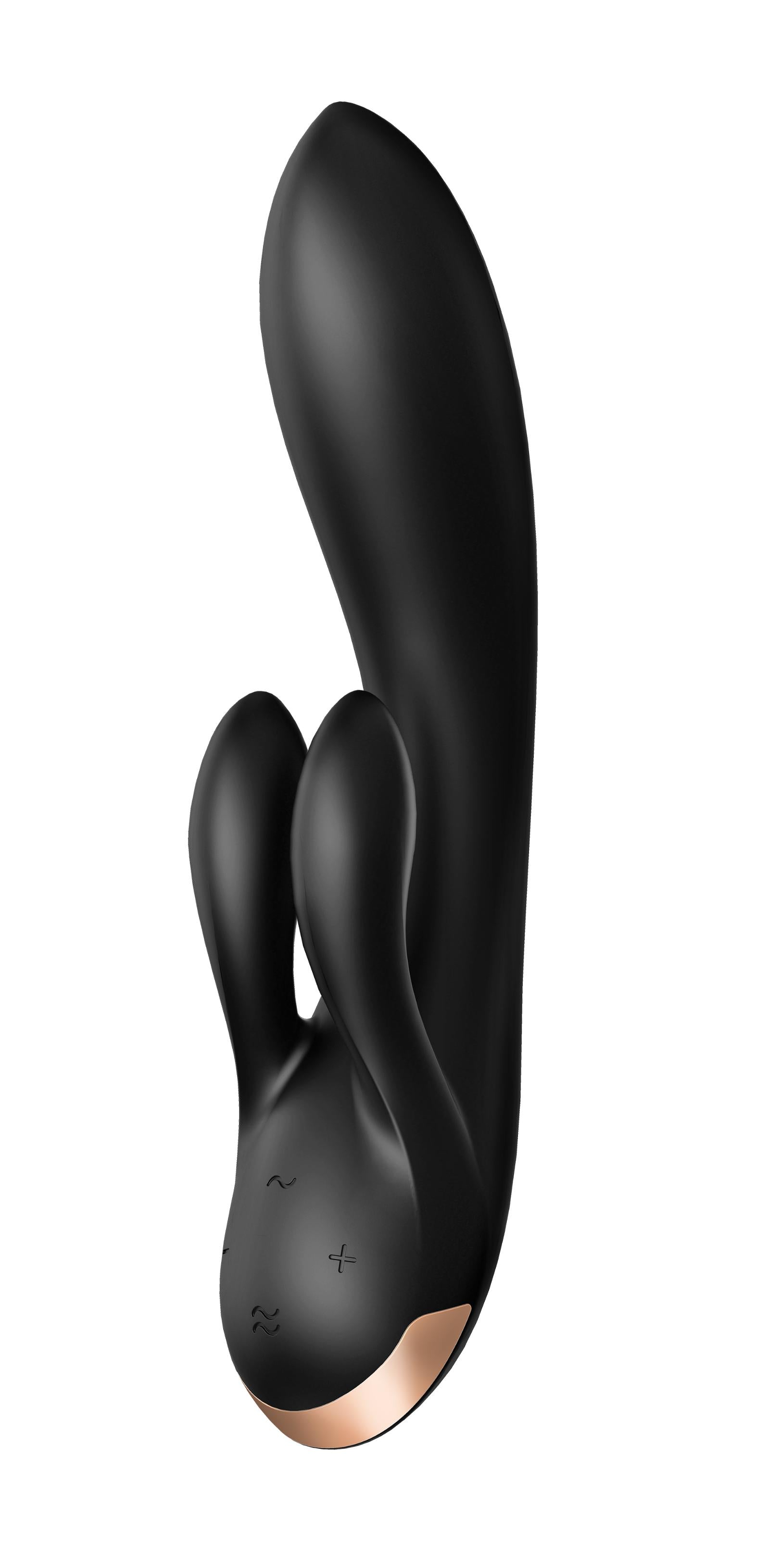 Satisfyer Double Flex Black Rabbit Vibrator