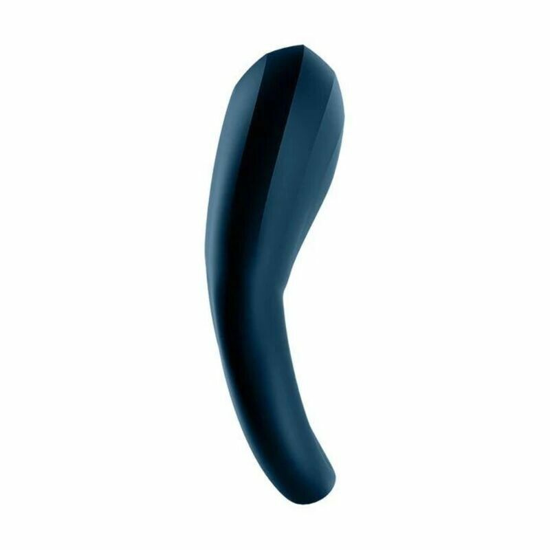 Satisfyer Epic Duo Ring Vibrator - Dark Blue