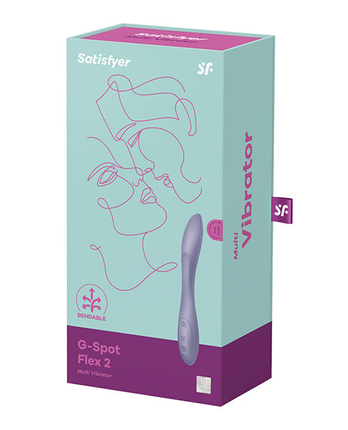 Satisfyer G-Spot Vibrator Flex 2 - Multi Vibrator - Dark  Violet