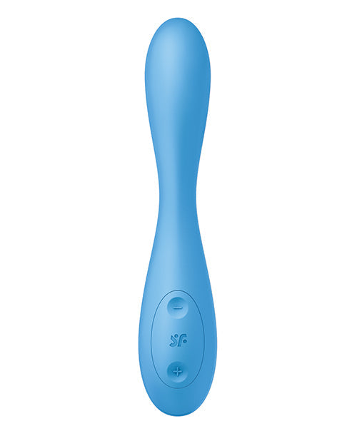 Satisfyer G-Spot Vibrator Flex 4 Connect App - Multi  Vibrator - Blue