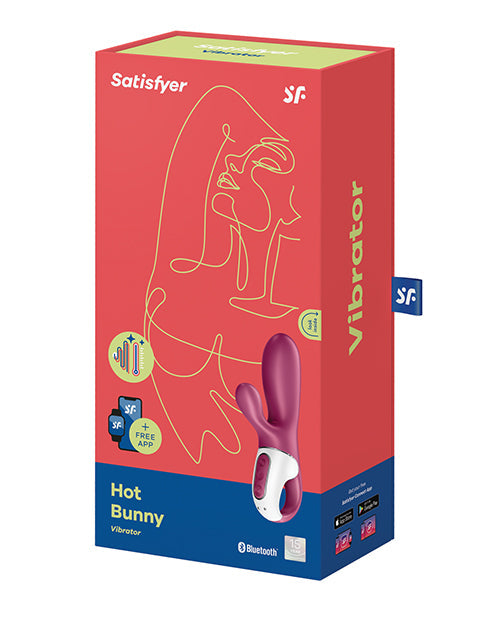 Satisfyer Hot Bunny - Berry: Dual Stimulator