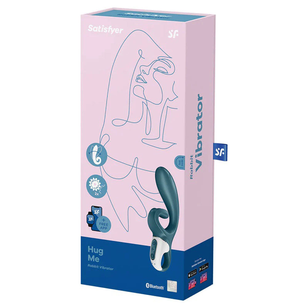 Satisfyer Hug Me: The Ultimate Dual Stimulator Grayblue