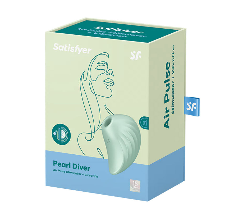 Satisfyer Pearl Diver: Ultimate Clitoral Stimulator Mint