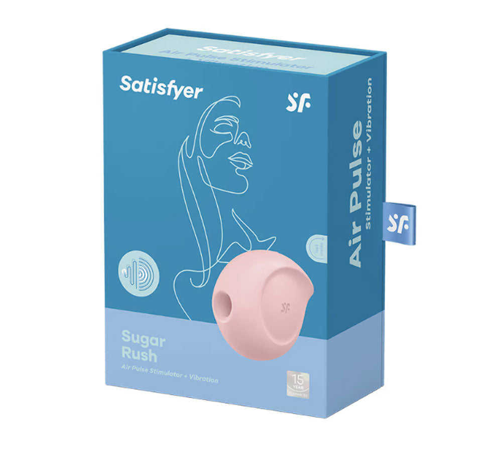 Satisfyer Sugar Rush: Sensual Clitoral Stimulator Rose