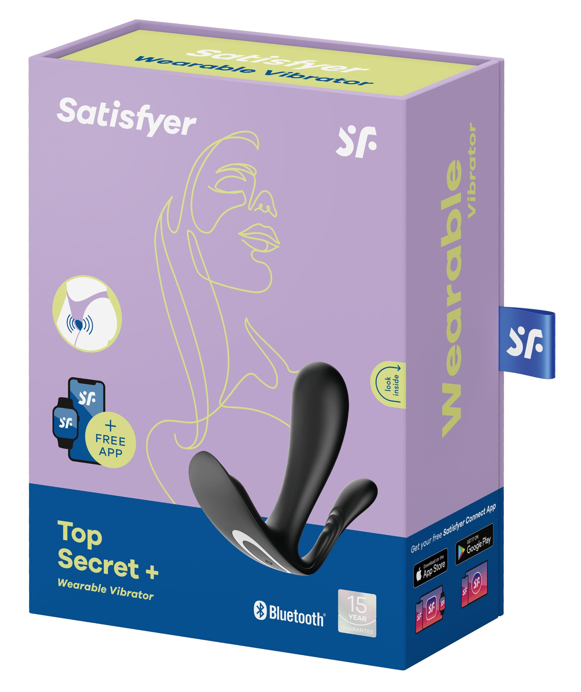 Satisfyer Top Secret Plus: Ultimate Pleasure Anywhere! Black