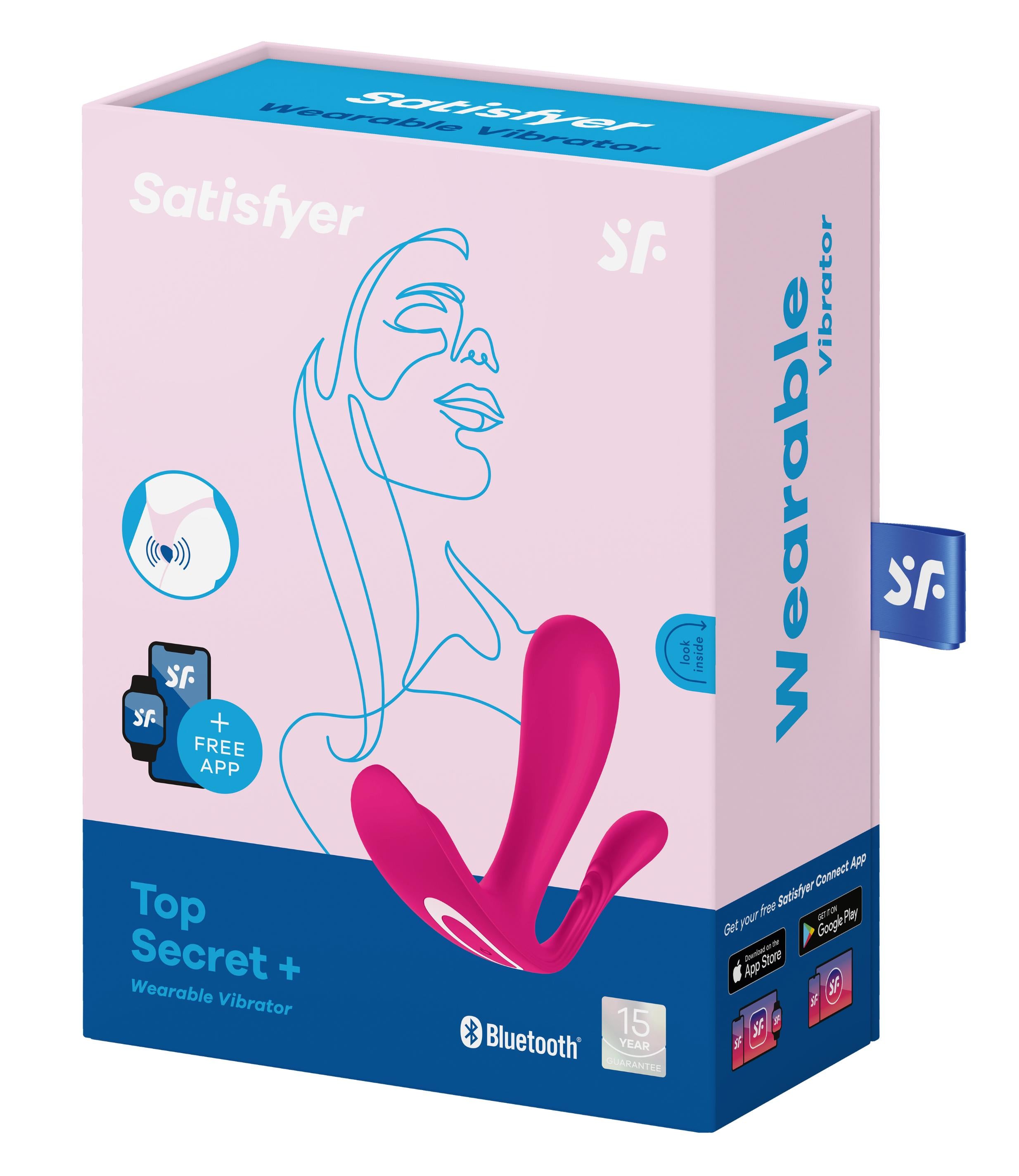 Satisfyer Top Secret Plus: Ultimate Pleasure Anywhere! Pink