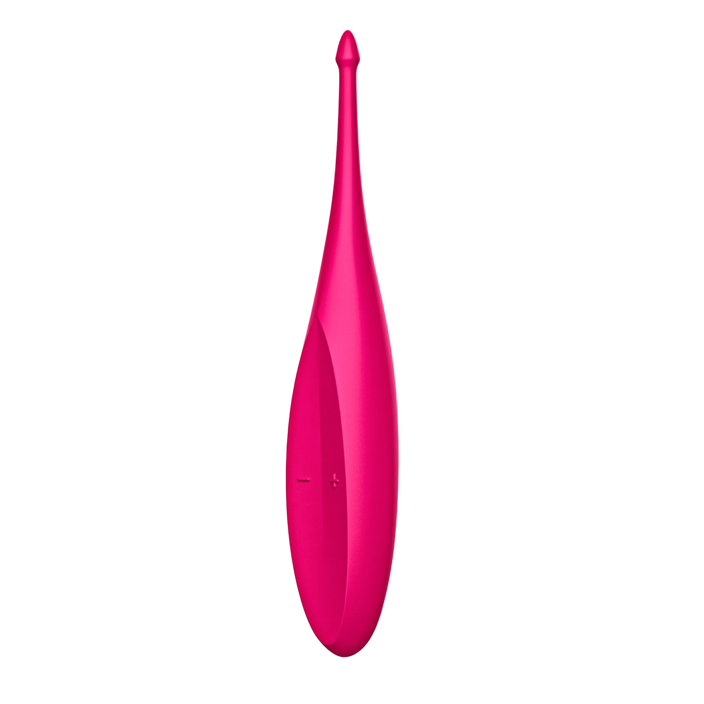 Satisfyer Twirling Fun Clitoral Stimulator - White Magenta