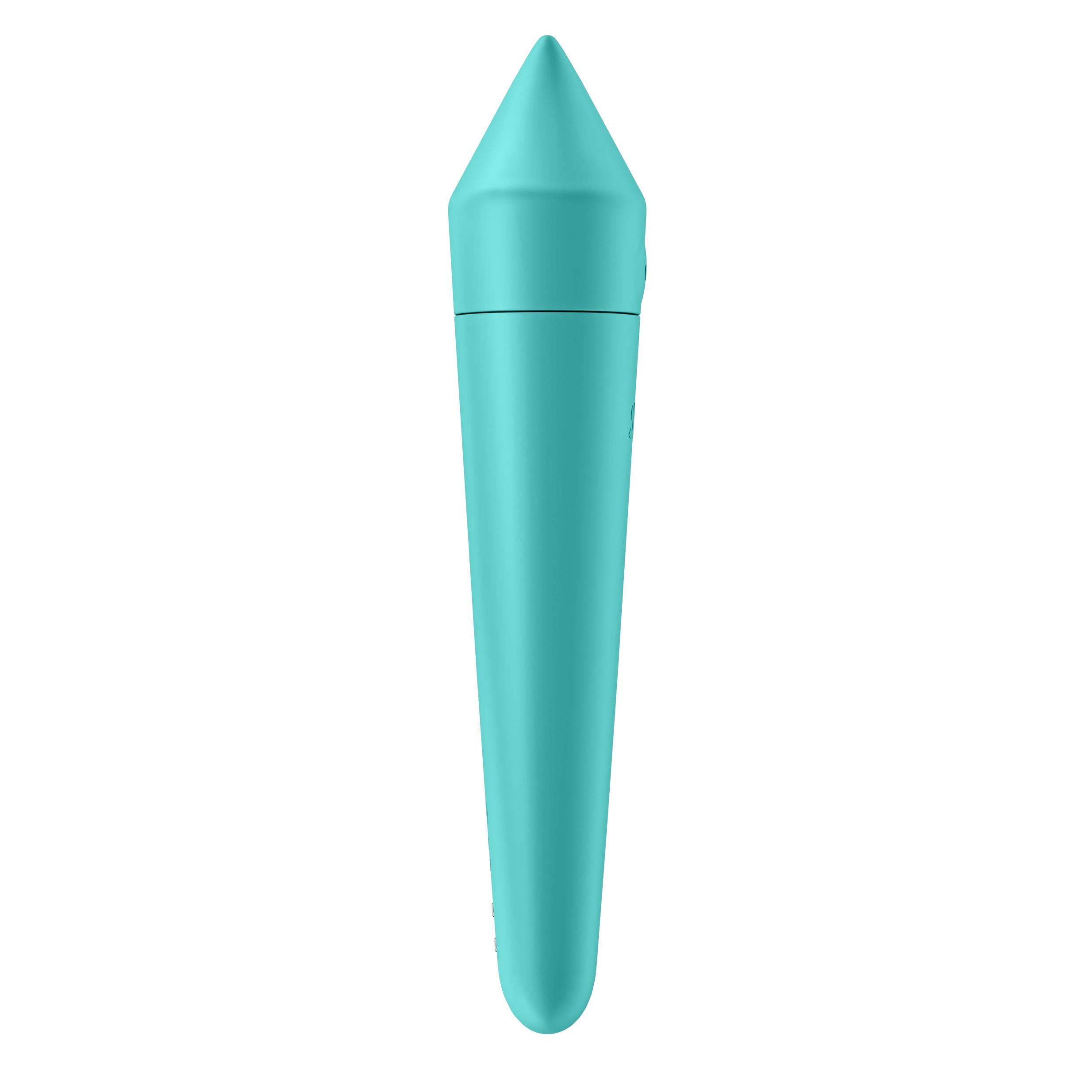 Satisfyer Ultra Power Bullet 8  Vibrator - Turquoise