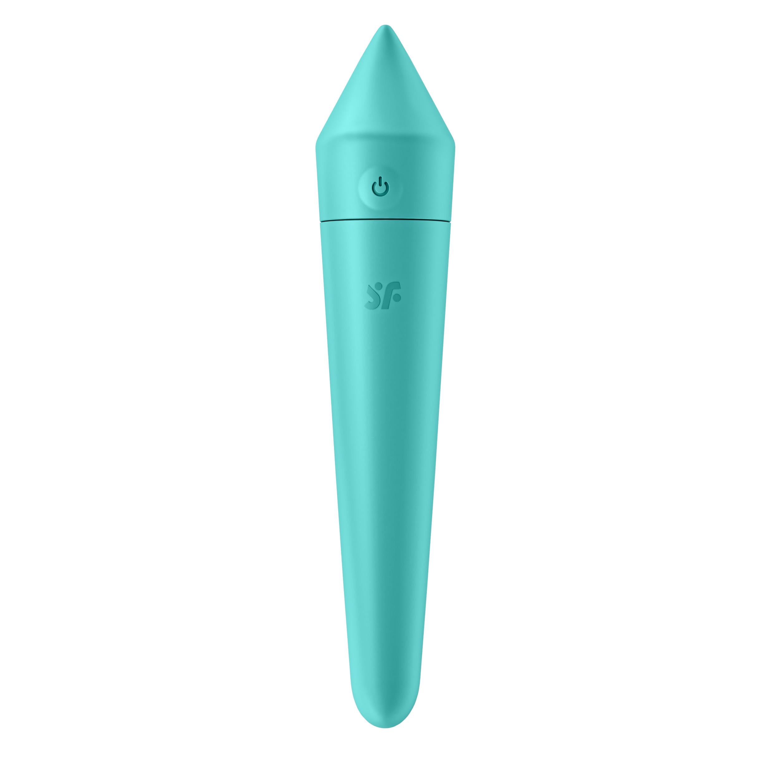 Satisfyer Ultra Power Bullet 8  Vibrator - Turquoise Turquoise