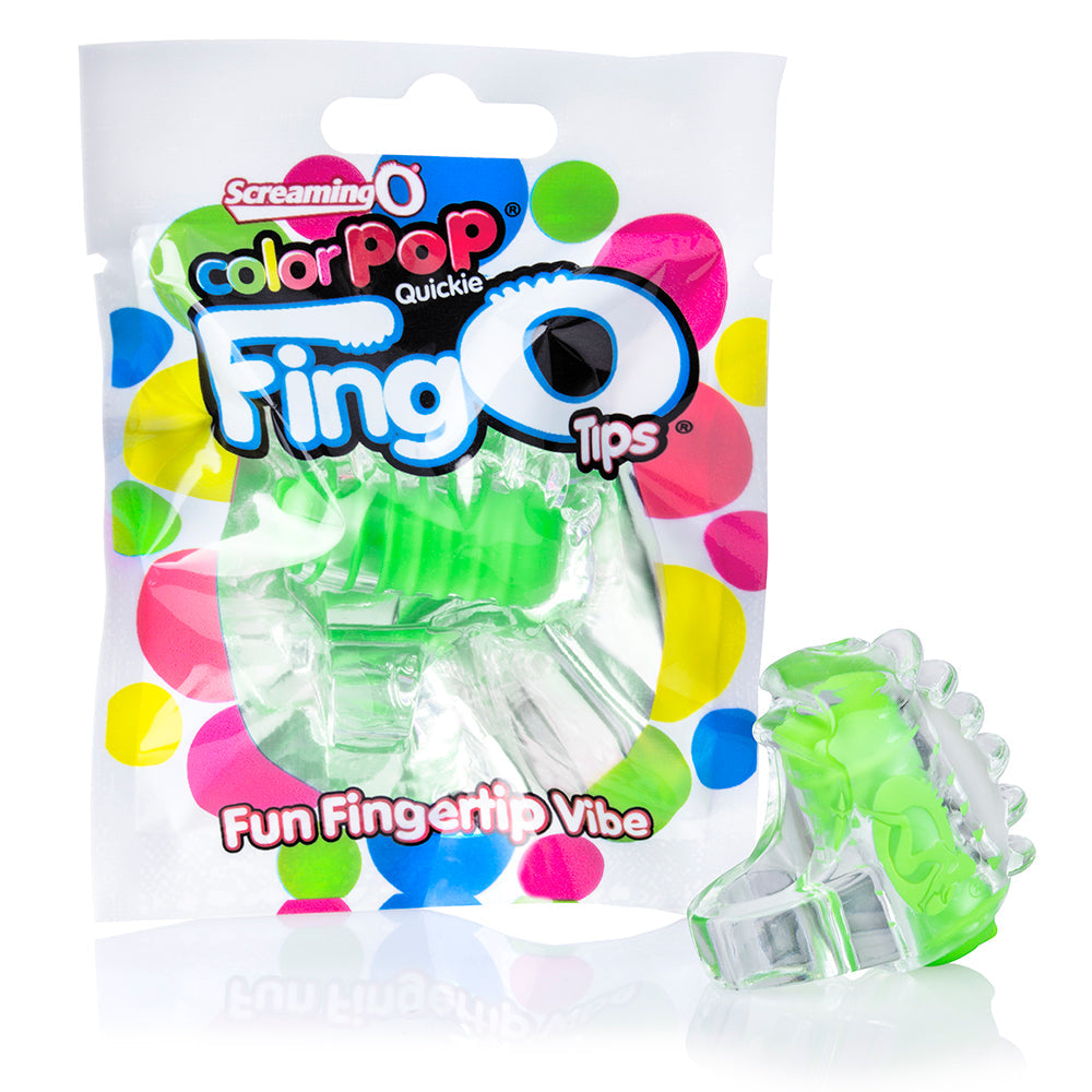 Screaming O Color Pop Fingo Tip Green