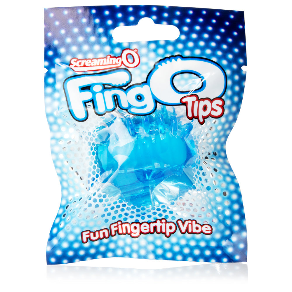 Screaming O FingO Tips - Ultimate Pleasure Blue