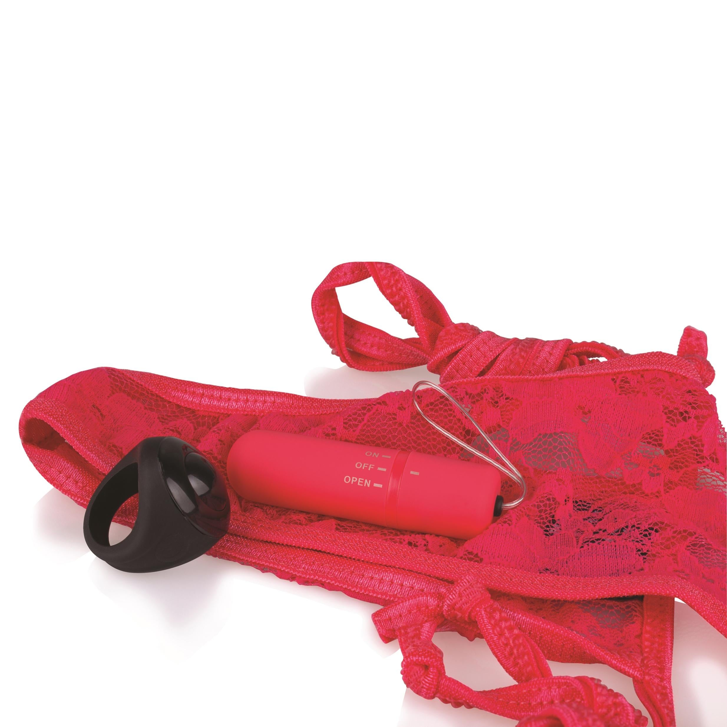 Screaming O Remote Control Panty Vibrator Red