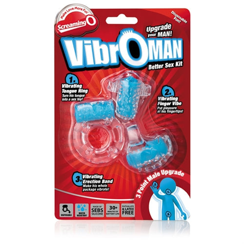 Screaming O Vibroman Blue