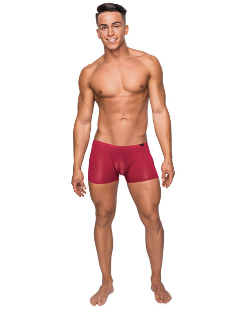 Seamless Sleek Short W/sheer Pouch L