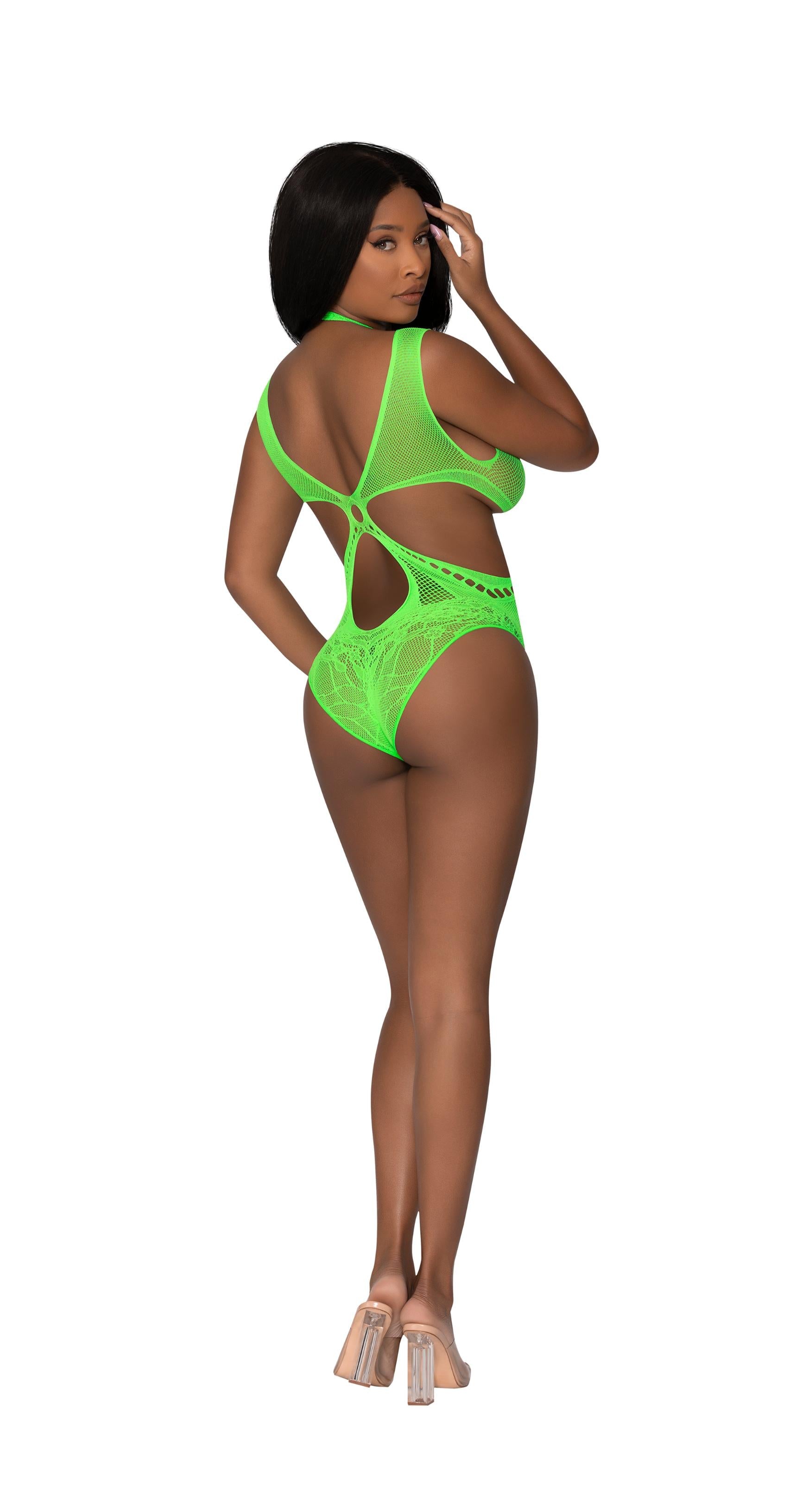 Seamless Teddy Lime O/s