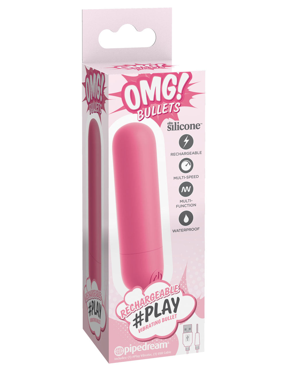 Sensational Bliss Rechargeable Bullet Pink Pink