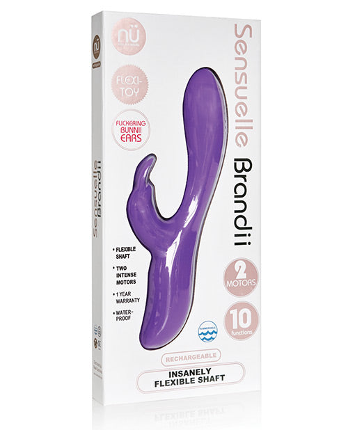 Sensuelle Brandii 10 Function Rabbit Vibrator Purple