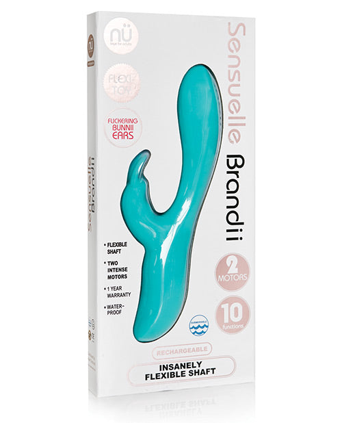 Sensuelle Brandii 10 Function Rabbit Vibrator Teal