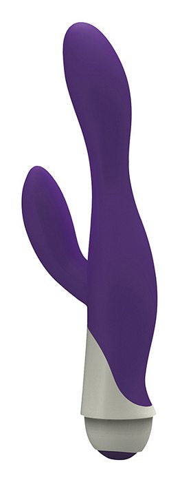 Serena Rabbit Style Vibrator by Curve Novelties Violet