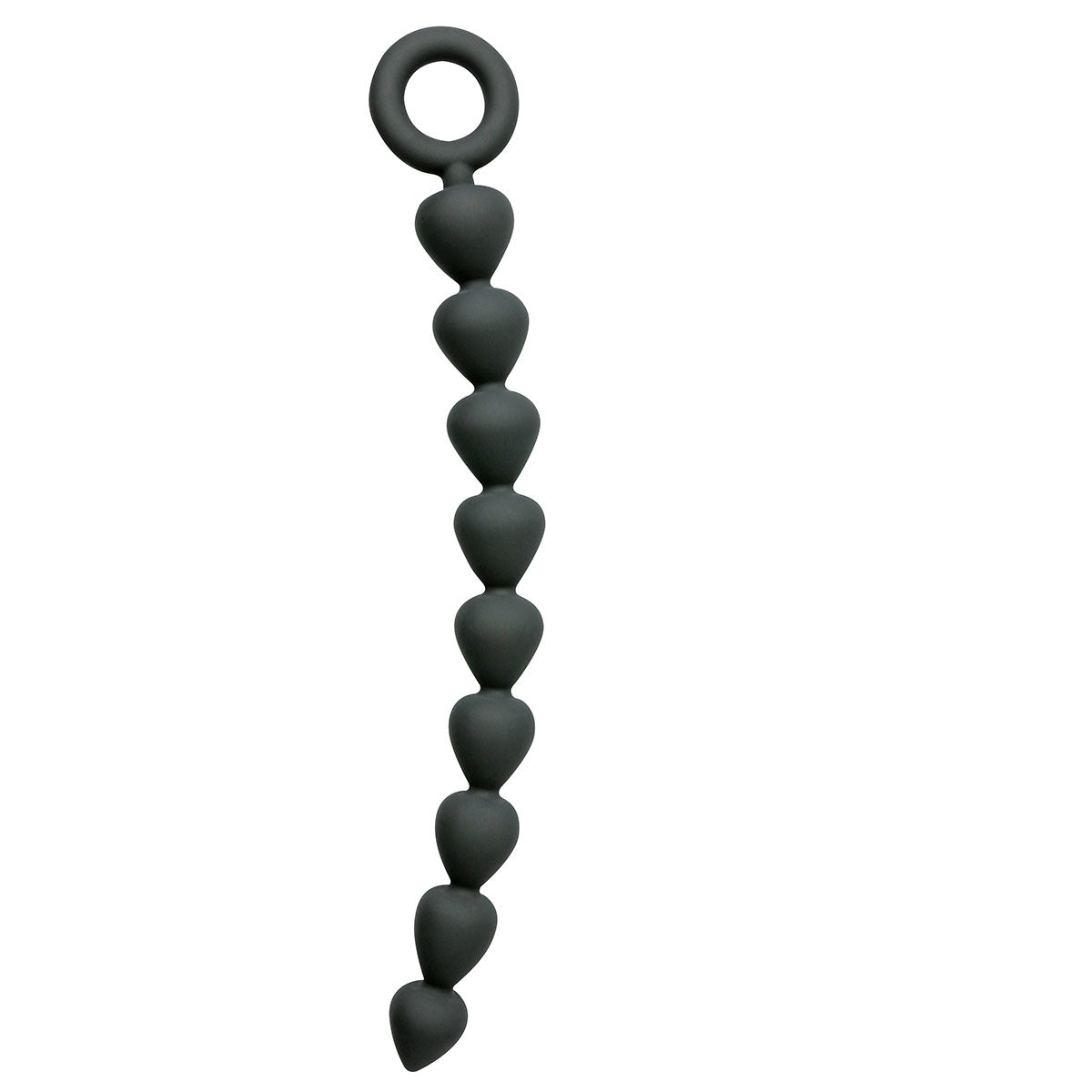 Sex & Mischief Black Silicone Anal Beads