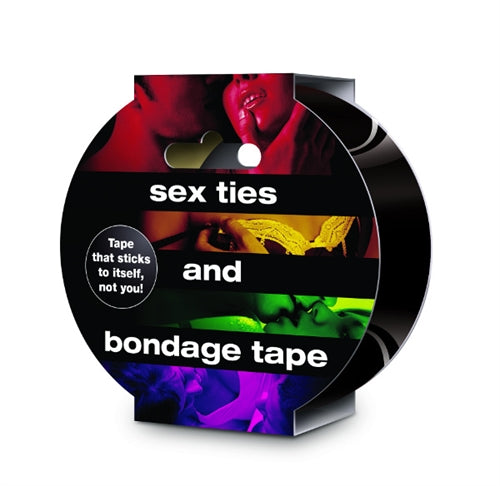 Sex Ties & Bondage Tape Black