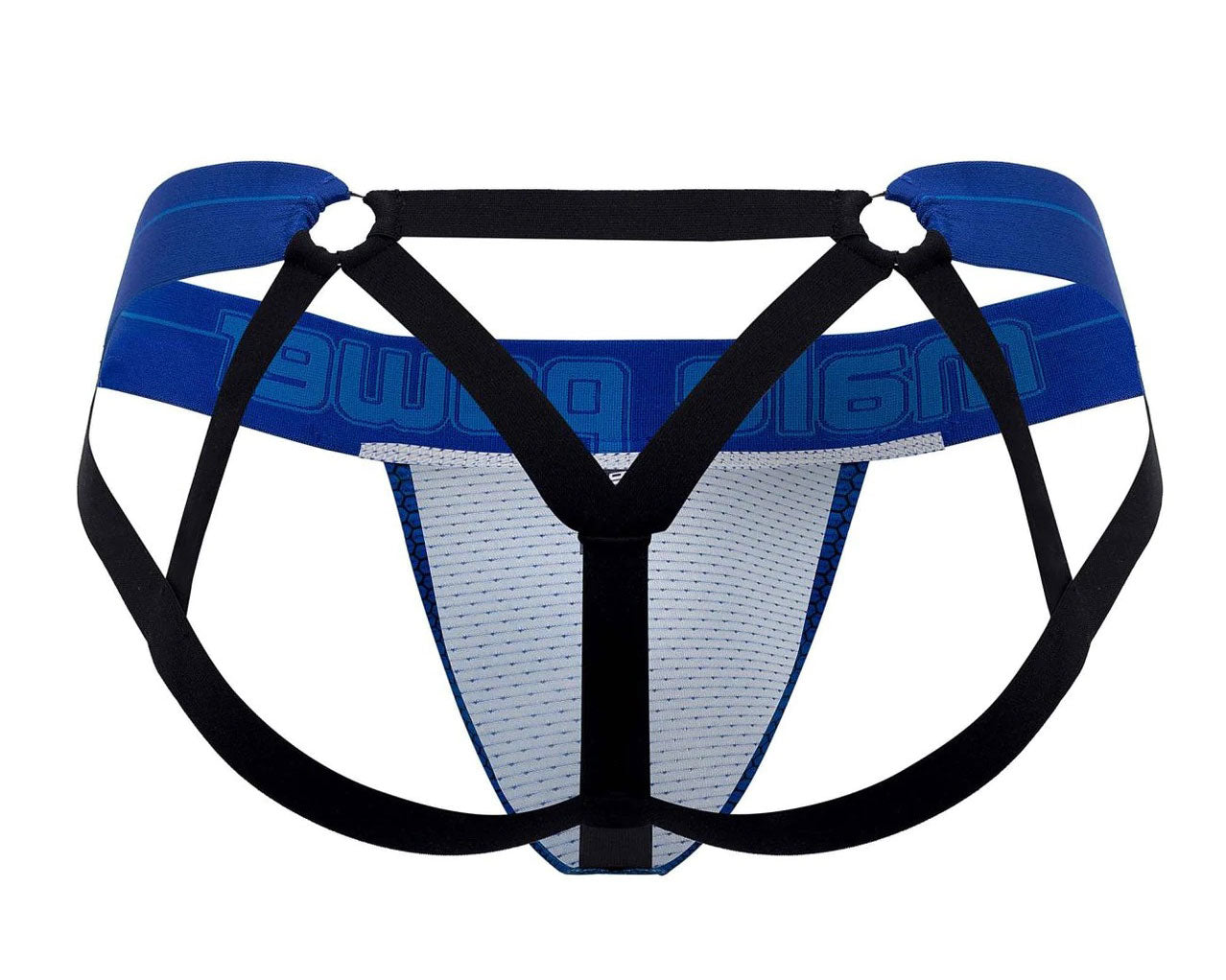 Sexagon Strappy Ring Jock - - Royal