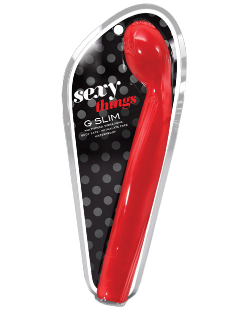 Sexy Things G for G-Spot Stimulation Slim Red