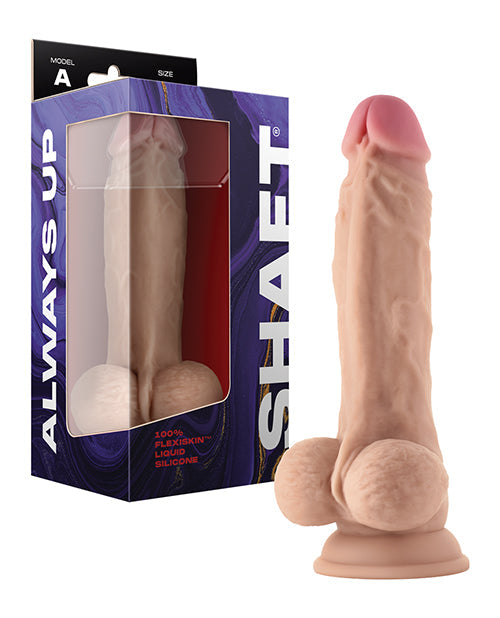 Shaft Model A Flexskin Liquid Silicone 8.5" Dong W/balls Pine