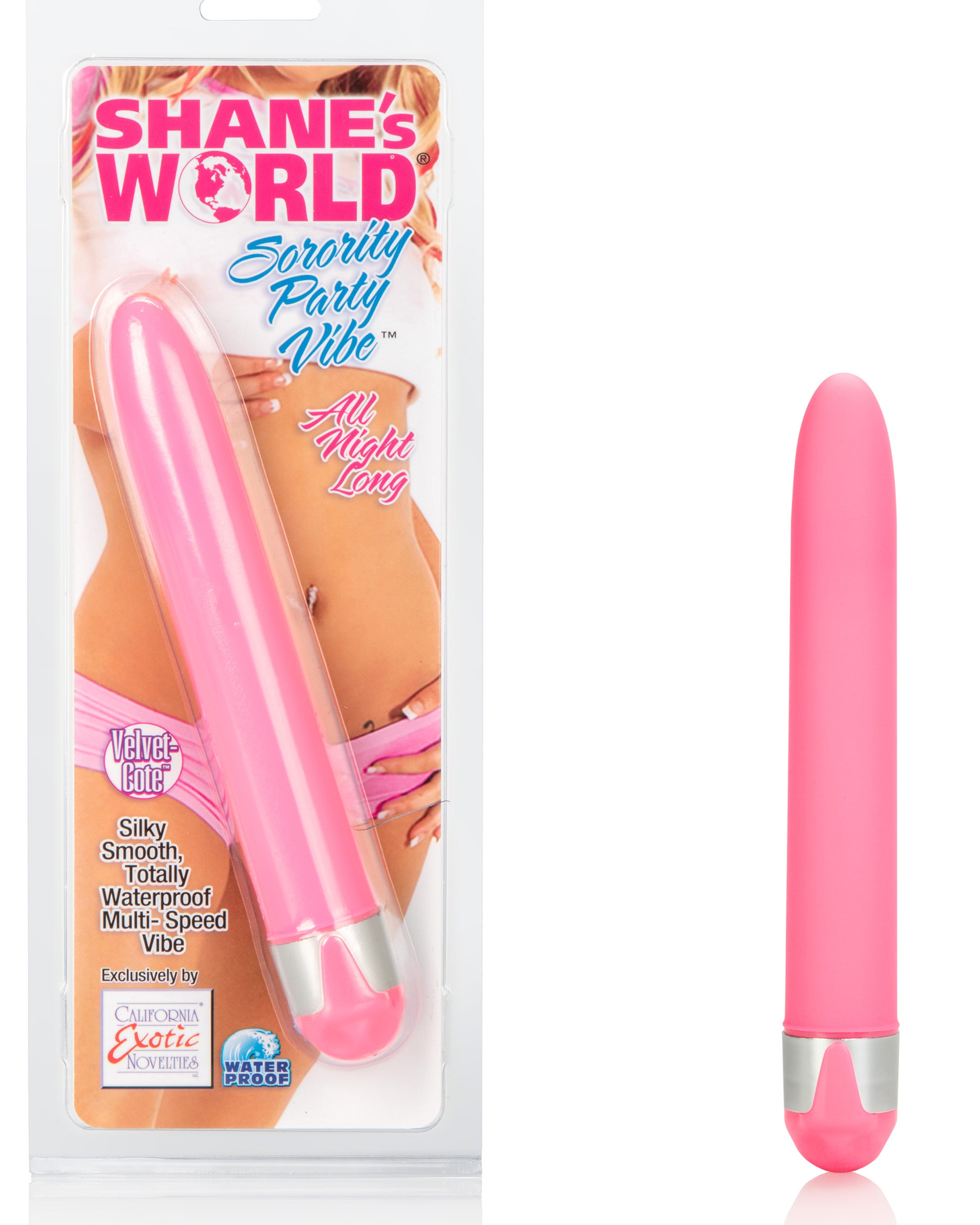 Shanes World Party Vibrator All Night Long Pink