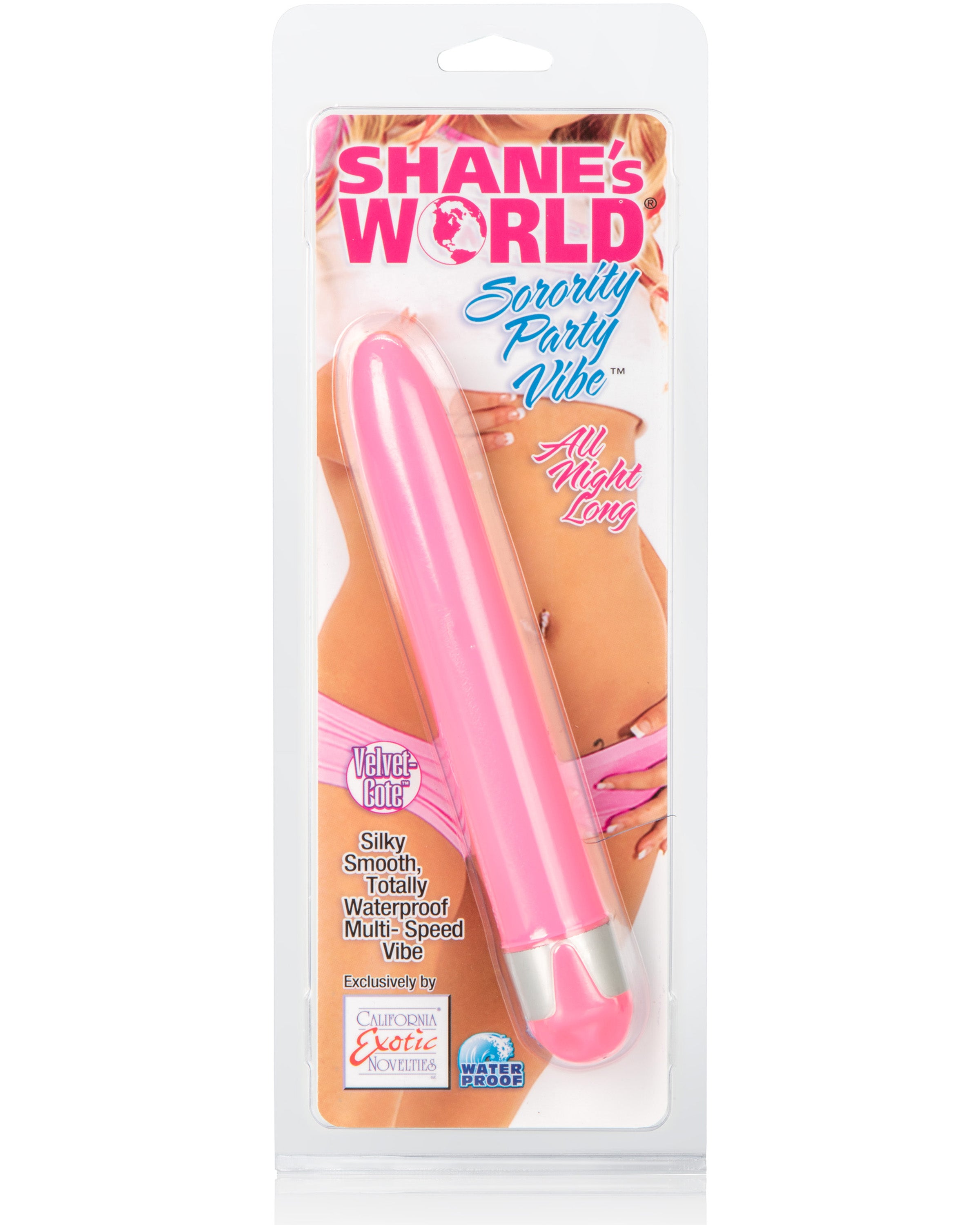 Shanes World Party Vibrator All Night Long Pink