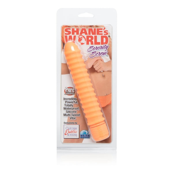 Shanes World Sorority Screw Silicone Orange