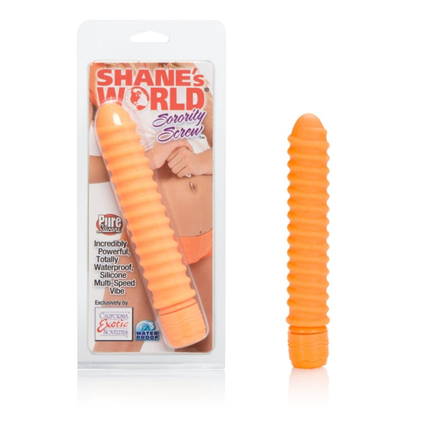 Shanes World Sorority Screw Silicone Orange