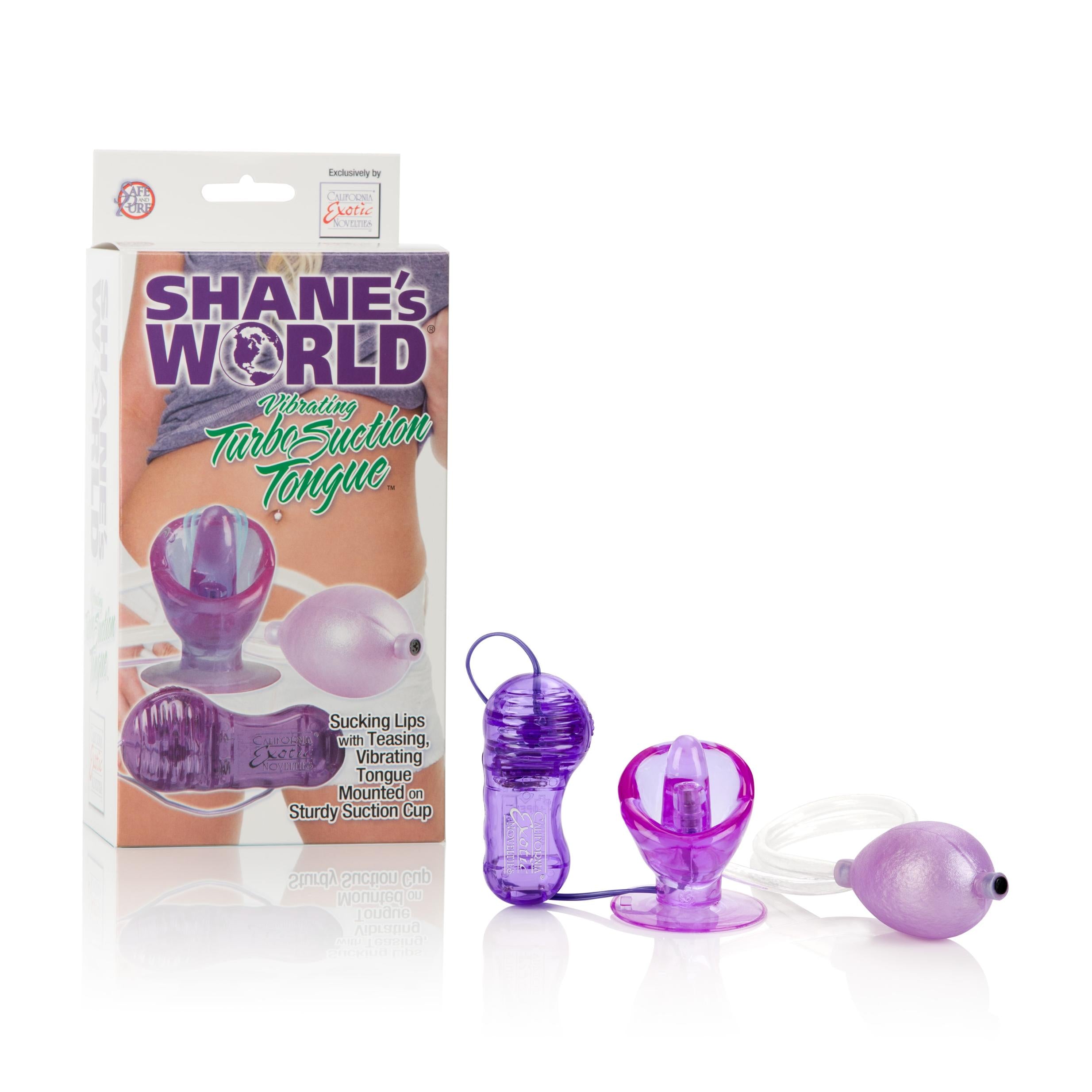 Shanes World Vibrating Turbo Suction Tongue Stimulator