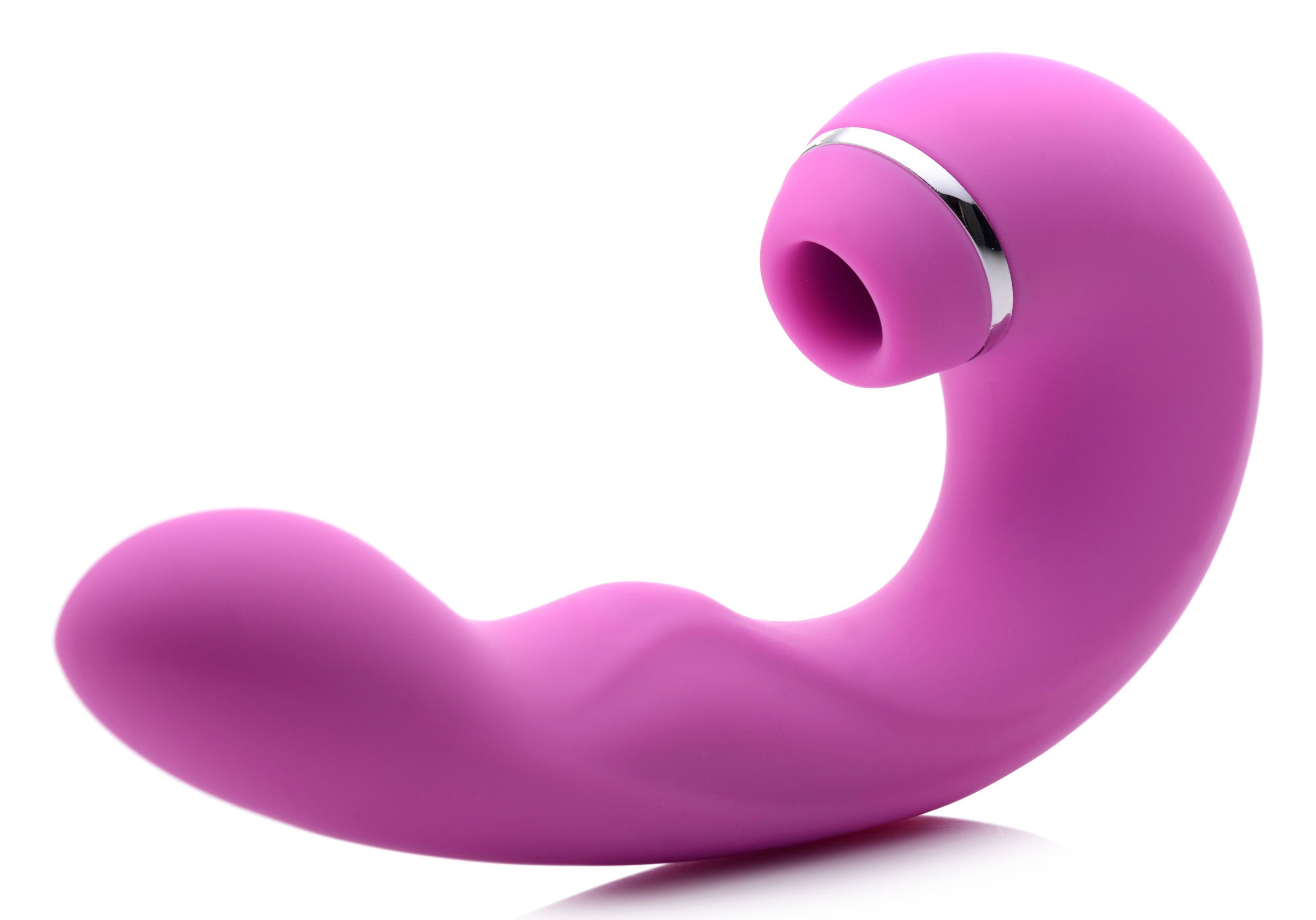 Shegasm 5 Star 10x Tapping G-Spot Vibrator With Suction - Pink